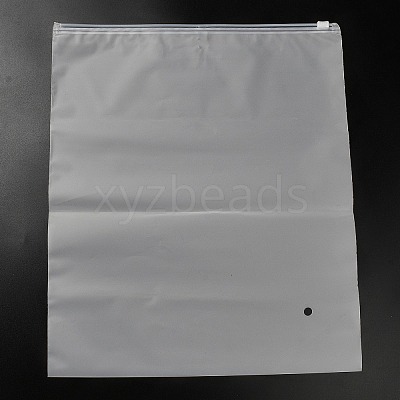 Transparent PE Jewelry Zip Top Storage Bags ABAG-H114-01B-1