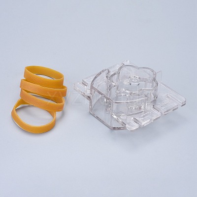 Flower Plastic Candle Molds LS-DIY-I035-12-1