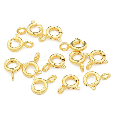 Brass Spring Ring Clasps KK-N259-10-1