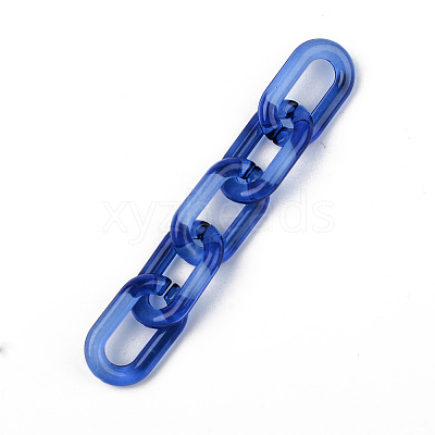 Transparent Acrylic Linking Rings OACR-T024-02-J04-1