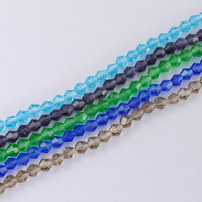 Imitation Austrian Crystal 5301 Bicone Beads GLAA-S026-2mm-M-1