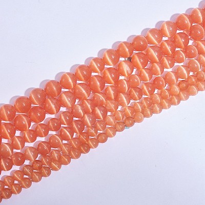 Round Cat Eye Beads G-SZ0001-80C-1