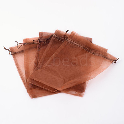 Organza Gift Bags with Drawstring OP-R016-17x23cm-12-1