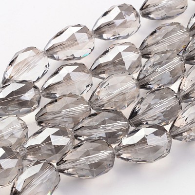 Electroplate Glass Bead Strands EGLA-J139-PL02-1