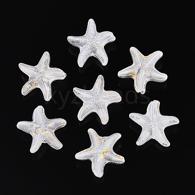 Frosted Glass Beads FGLA-T005-01L-1