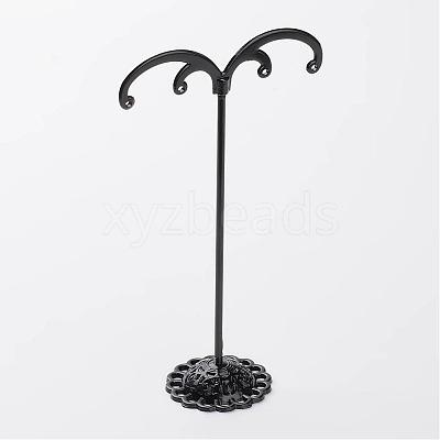 3 Pcs T Bar Iron Earring Displays Sets EDIS-P001-02B-1
