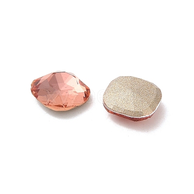 Glass Rhinestone Cabochons RGLA-P037-07B-D262-1