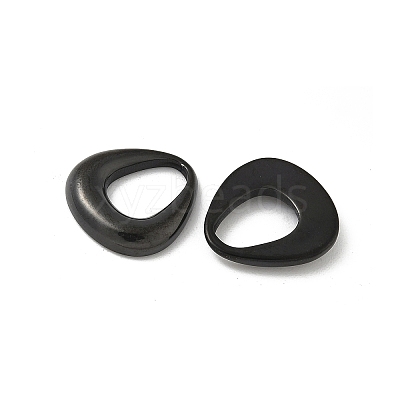304 Stainless Steel Pendants STAS-Q362-02B-B-1