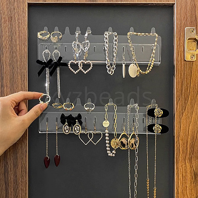 Acrylic Jewelry Hanging Rack PW-WG97867-01-1