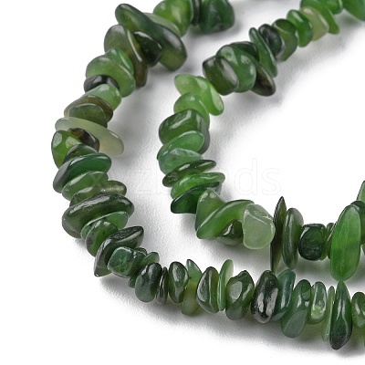 Natural Jade Beads Strands X-G-G0003-B37-1
