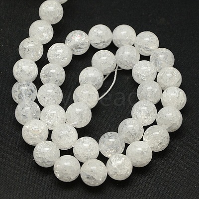 Natural Crackle Quartz Beads Strands X-G-N0007-10mm-11-1