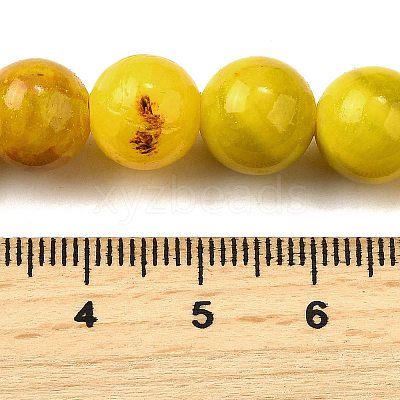 Natural Striped Stone Beads Strands G-D315-A01-04-8mm-1