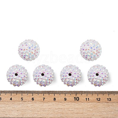 AB-Color Resin Rhinestone Beads RESI-S315-18x20-16-1