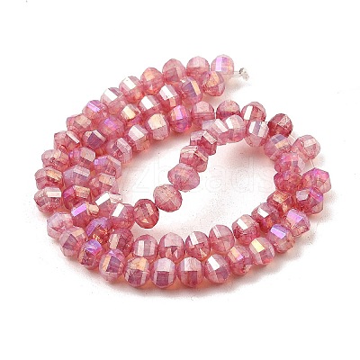 Imitation Jade Glass Beads Strands GLAA-P058-03A-1