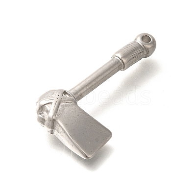 Anti-Tarnish 304 Stainless Steel Pendants STAS-I321-16P-1