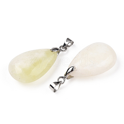Natural New Jade Pendants G-S243-29-1