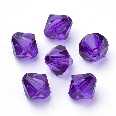 Transparent Acrylic Beads TACR-S146-10mm-21-1