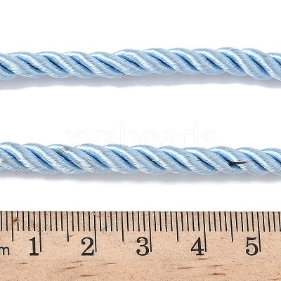 5MM Nylon Twisted Cord Necklace Making FIND-G096-01G-23-1