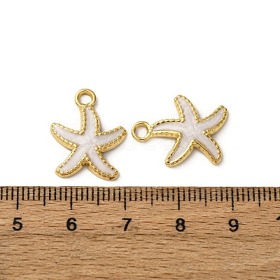 304 Stainless Steel Enamel Pendants STAS-L299-19G-06-1