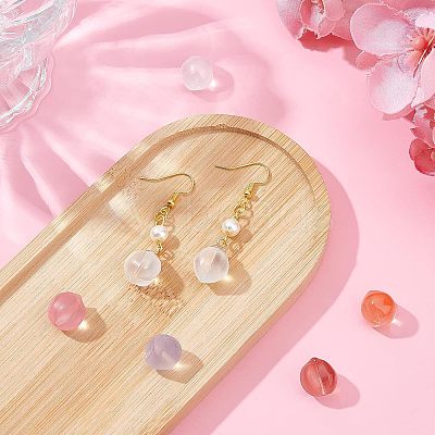 120Pcs 6 Colors Glass Beads GGLA-NB0001-11-1