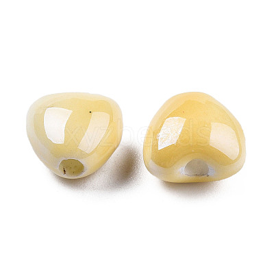 Glazed Porcelain Beads PORC-T007-21-11-1