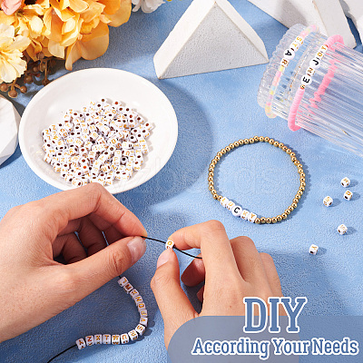 Opaque Acrylic Beads MACR-TAG0001-07P-1