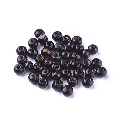 Dyed Natural Wood Beads X-WOOD-Q006-6mm-06-LF-1
