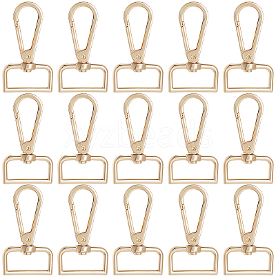 16Pcs Zinc Alloy Swivel Clasps FIND-SP0003-73G-1