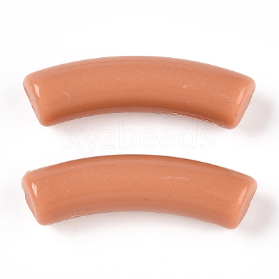 Opaque Acrylic Beads MACR-S372-002B-16-1439-1