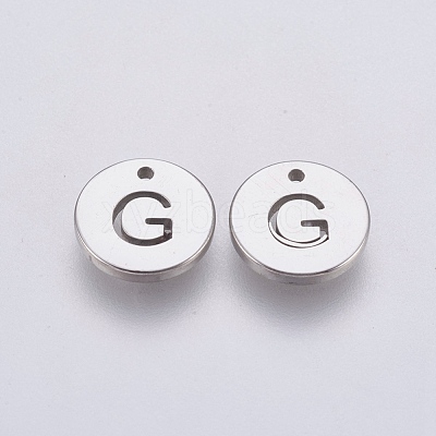 Non-Tarnish 304 Stainless Steel Charms STAS-P212-15P-07-1