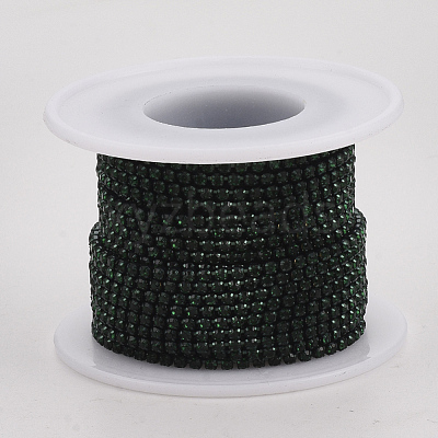 Electrophoresis Iron Rhinestone Strass Chains CHC-Q009-SS6.5-B02-1
