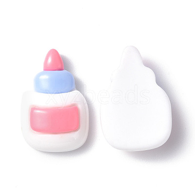 Opaque Resin Cabochons LS-CRES-P023-05D-1