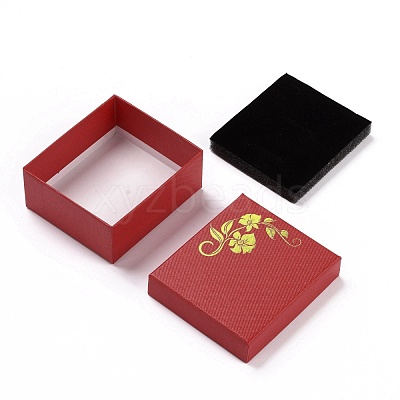 Paper with Sponge Mat Necklace Boxes OBOX-G015-01C-1