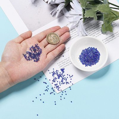 FGB 200G 8 Colors 12/0 Grade A Round Glass Seed Beads SEED-JP0010-01-2mm-1