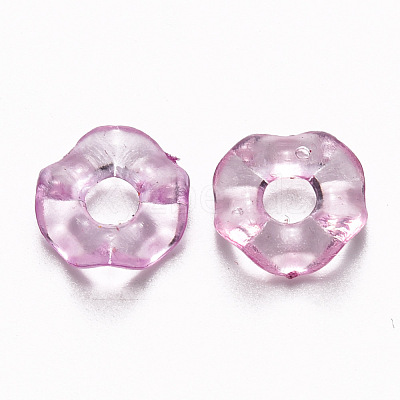 Transparent Acrylic Beads TACR-R150-01-1