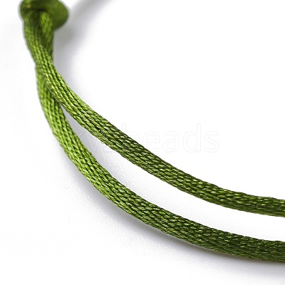 Simple Nylon Cord Bracelets Set BJEW-JB07376-03-1