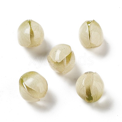 Opaque Acrylic Bead Cap SACR-C006-02A-1