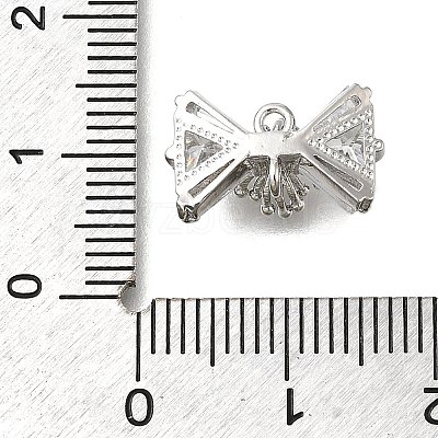 Brass Micro Pave Cubic Zirconia Pendants LS-KK-U061-22P-1