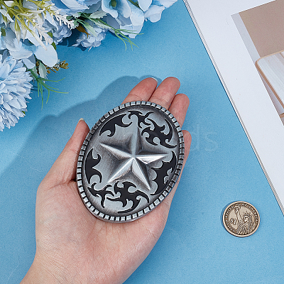 Zinc Alloy Buckles FIND-GF0009-21B-1