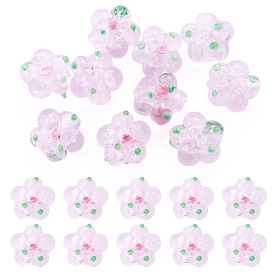 10Pcs Handmade Lampwork Beads LAMP-TADJ0001-01J-1