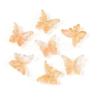 Baking Paint Glass Beads LS-DGLA-T004-04D-1