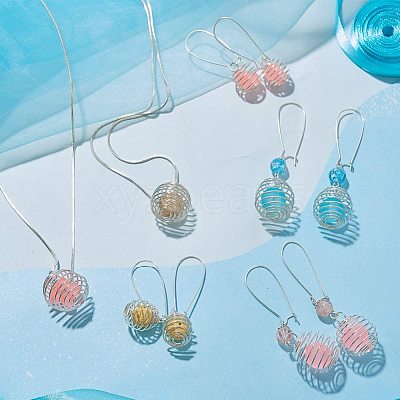 Iron Wire Pendants IFIN-R231-20mm-P-1