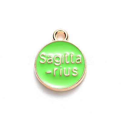 Alloy Enamel Pendants LS-X-ENAM-S124-01A-06F-1