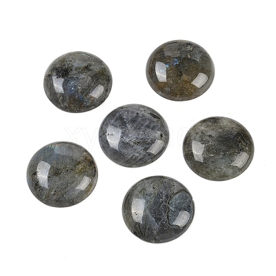 Natural Labradorite Cabochons G-H1596-FR-25mm-05-1
