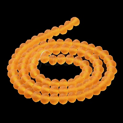 Transparent Glass Beads Strands EGLA-A034-T8mm-MD05-1