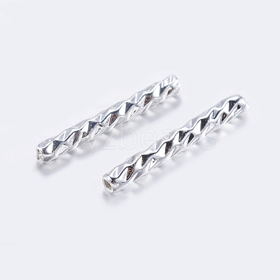 Brass Tube Beads KK-K197-39S-1