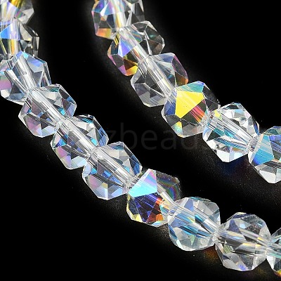 Electroplate Glass Beads EGLA-L018-B-AB05-1