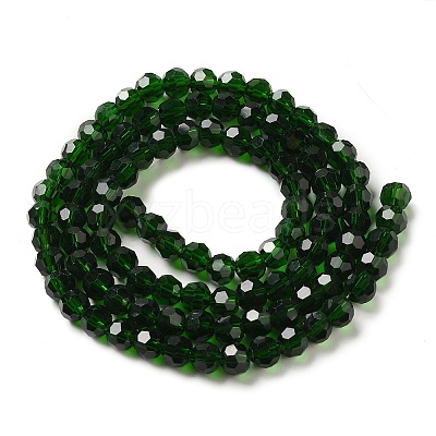 Transparent Glass Beads EGLA-A035-T6mm-D10-1