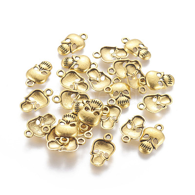Tibetan Style Alloy Pendants TIBEP-K585-AG-RS-1