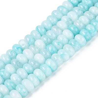 Natural White Jade Beads Strands G-Q613-01F-15-1